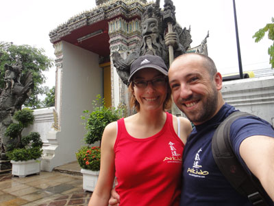 Katrin et Sébastien à Bangkok